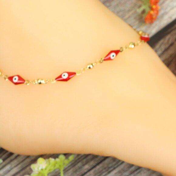 "Elegant Handmade Anklet – Delicate Jewelry for Women, MAR091622 - Picture 8 of 10
